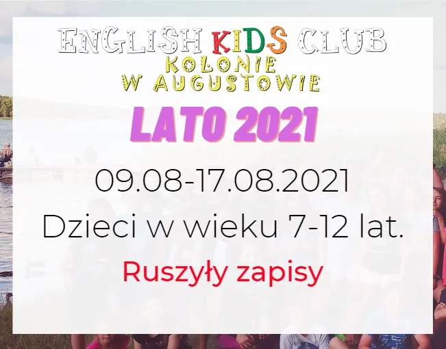Kolonie Lato 2021